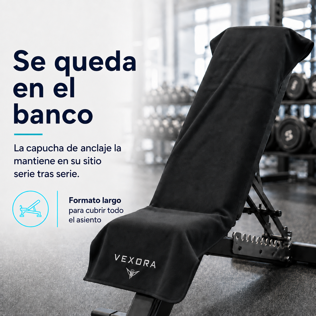 Vexora — Sporthanddoek met capuchon