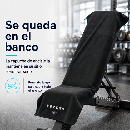 Vexora — Sporthanddoek met capuchon