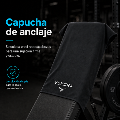 Vexora — Sporthanddoek met capuchon